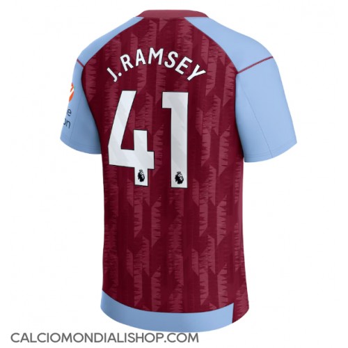 Maglie da calcio Aston Villa Jacob Ramsey #41 Prima Maglia 2023-24 Manica Corta